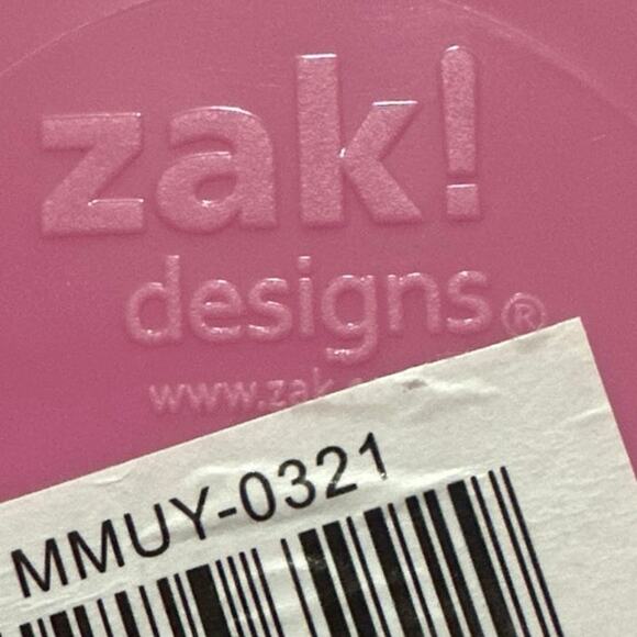 Zak! Disney Minnie Mouse shaped Pink chip and dip bowl. zak Designs. NWT - Picture 3 of 6